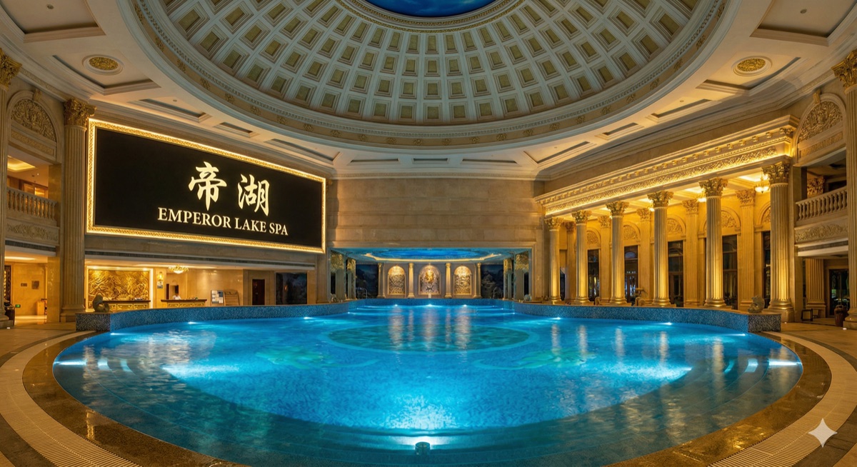 帝湖 Emperor Lake Spa 澳門旗艦水療會所大堂